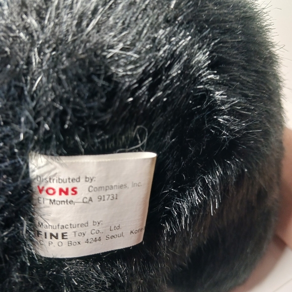 The Old Classics By FINE TOY Black Bear 8" Made in Korea - Picture 5 of 8